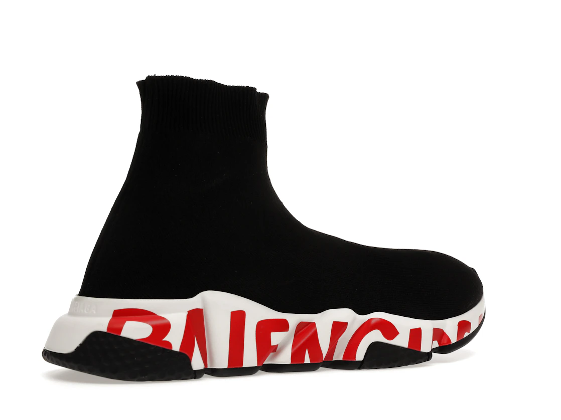 Vue 34 de Balenciaga Graffiti Speed Red Sole