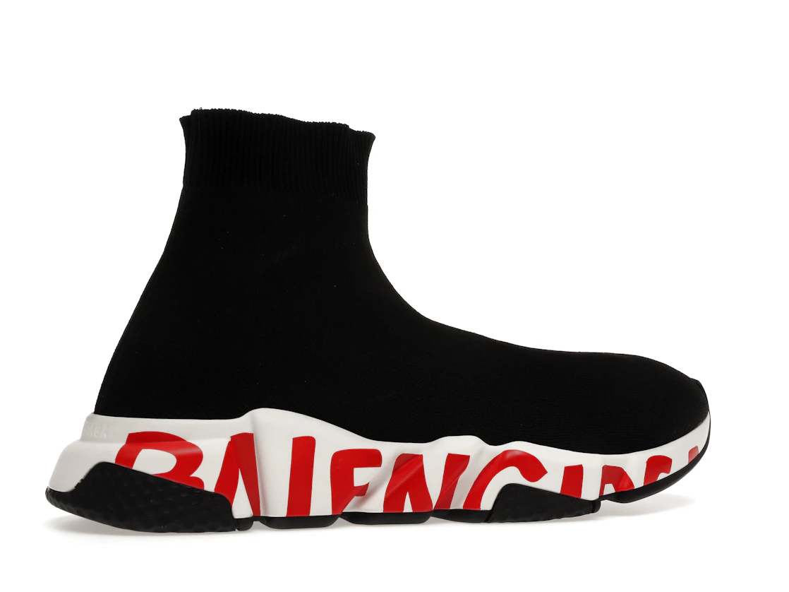 Vue 35 de Balenciaga Graffiti Speed Red Sole