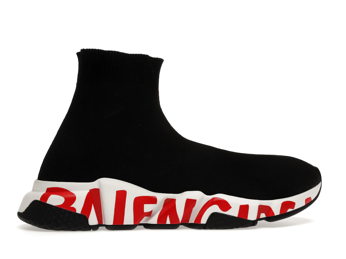 Vue 36 de Balenciaga Graffiti Speed Red Sole