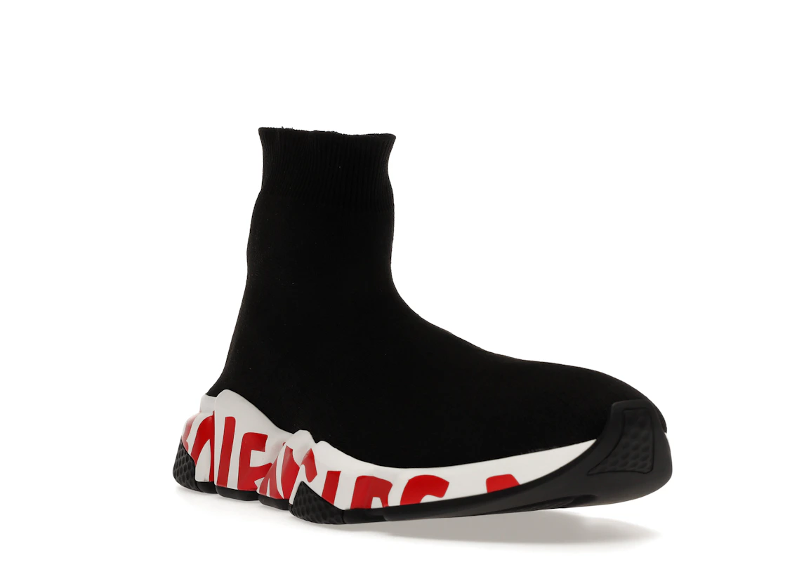 Vue 7 de Balenciaga Graffiti Speed Red Sole