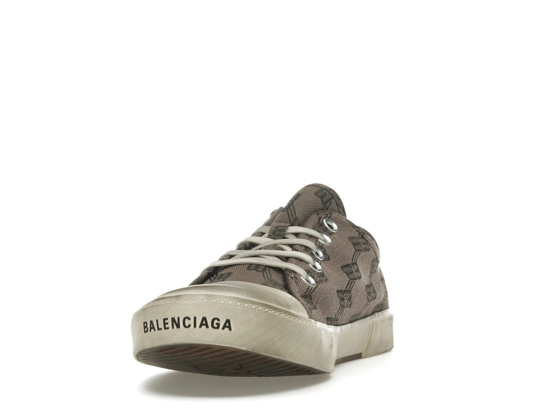 Vue 12 de Balenciaga Paris Low 'BB Monogram Dark Mink Grey