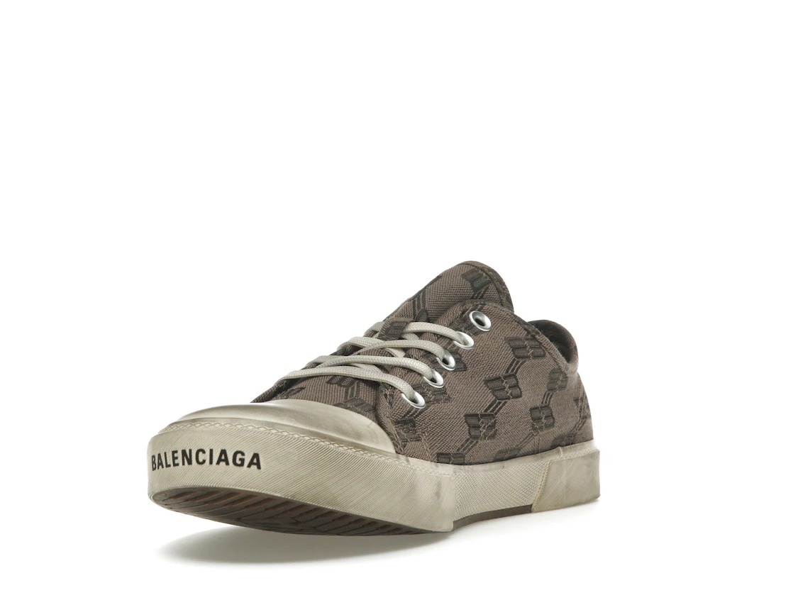 Vue 13 de Balenciaga Paris Low 'BB Monogram Dark Mink Grey