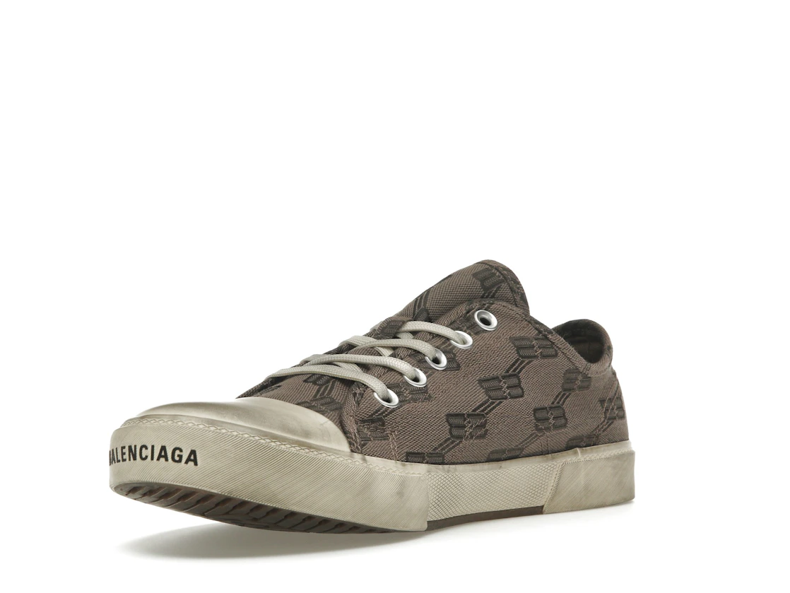 Vue 14 de Balenciaga Paris Low 'BB Monogram Dark Mink Grey