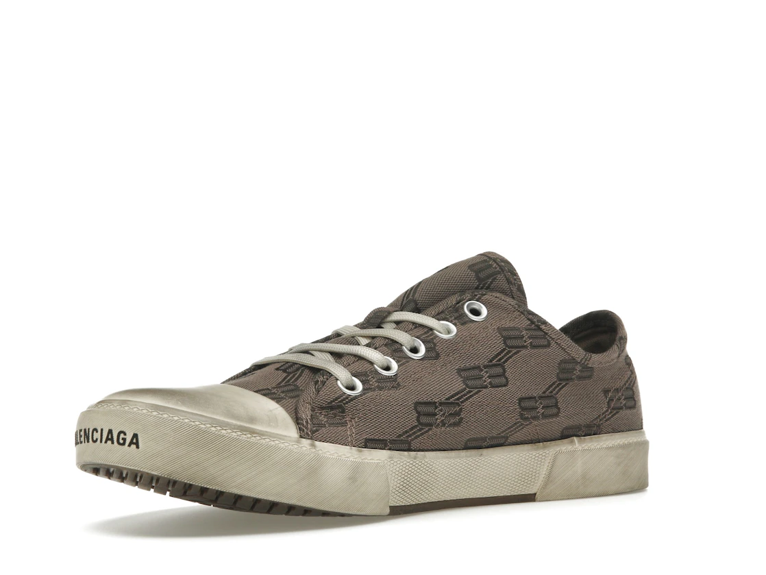 Vue 15 de Balenciaga Paris Low 'BB Monogram Dark Mink Grey