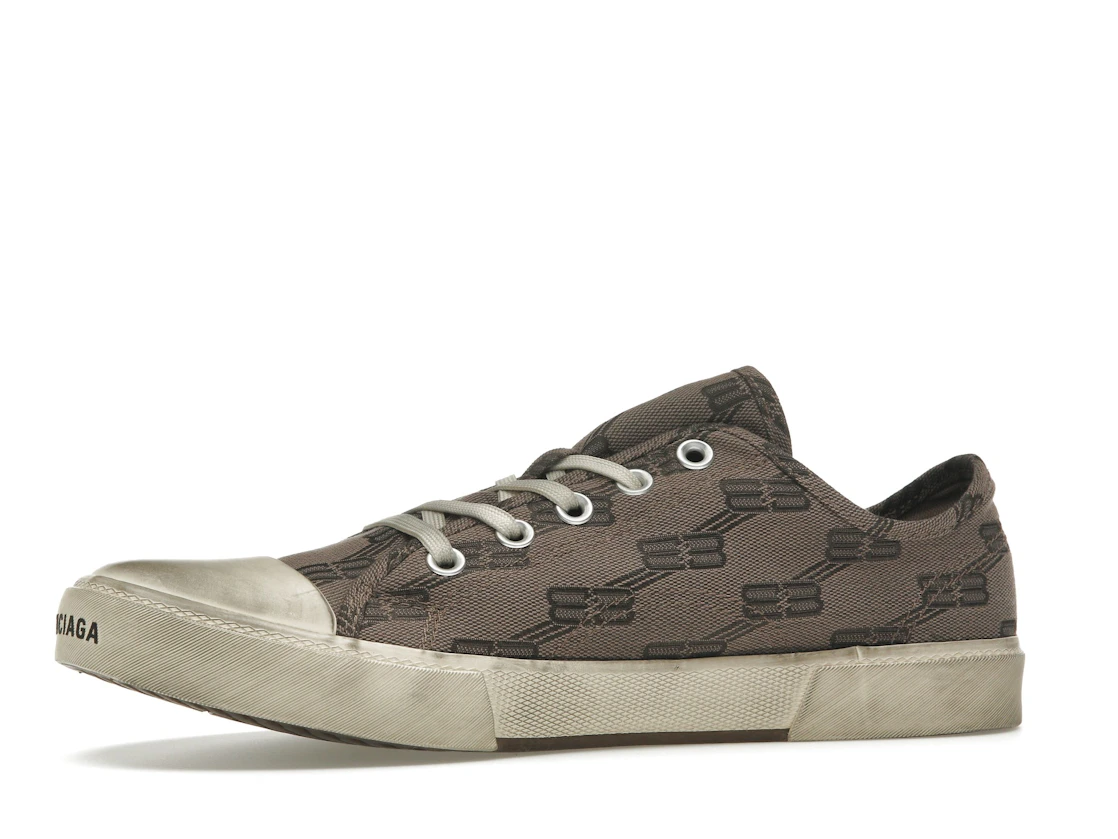Vue 17 de Balenciaga Paris Low 'BB Monogram Dark Mink Grey