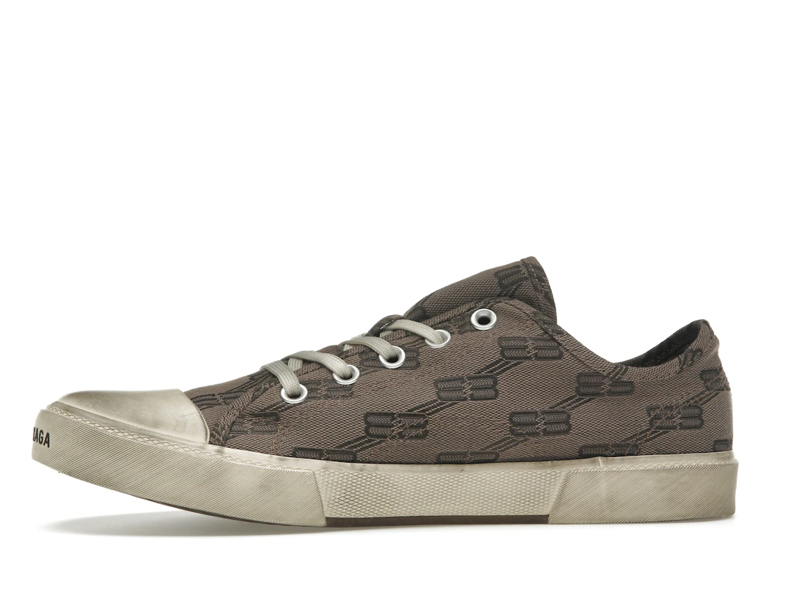 Vue 18 de Balenciaga Paris Low 'BB Monogram Dark Mink Grey