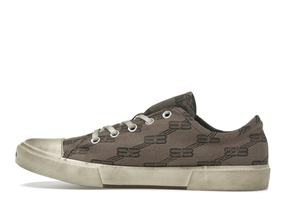 Vue 20 de Balenciaga Paris Low 'BB Monogram Dark Mink Grey