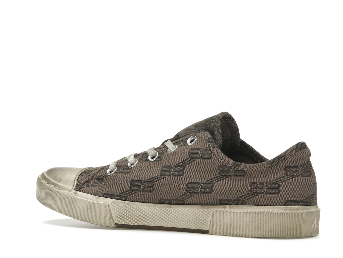 Vue 22 de Balenciaga Paris Low 'BB Monogram Dark Mink Grey