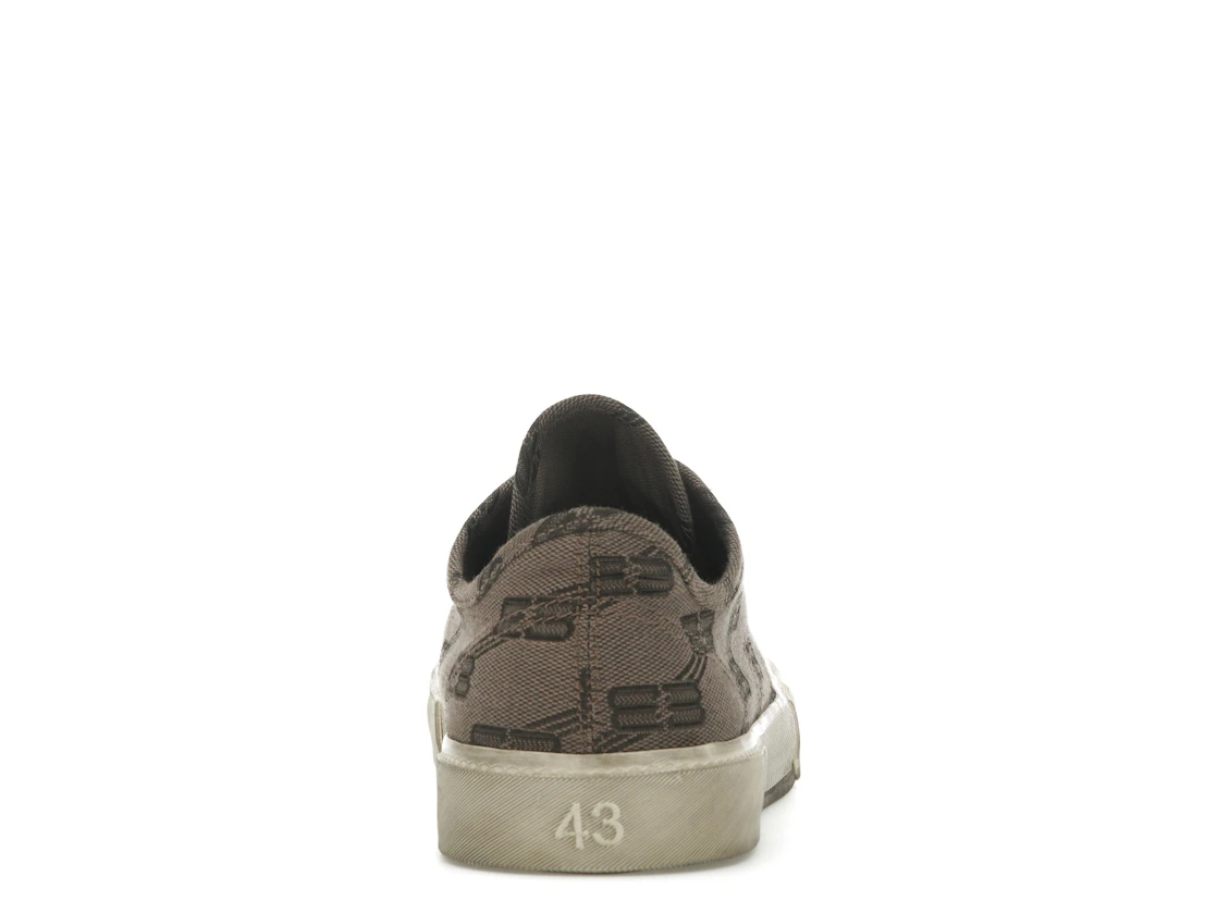 Vue 28 de Balenciaga Paris Low 'BB Monogram Dark Mink Grey
