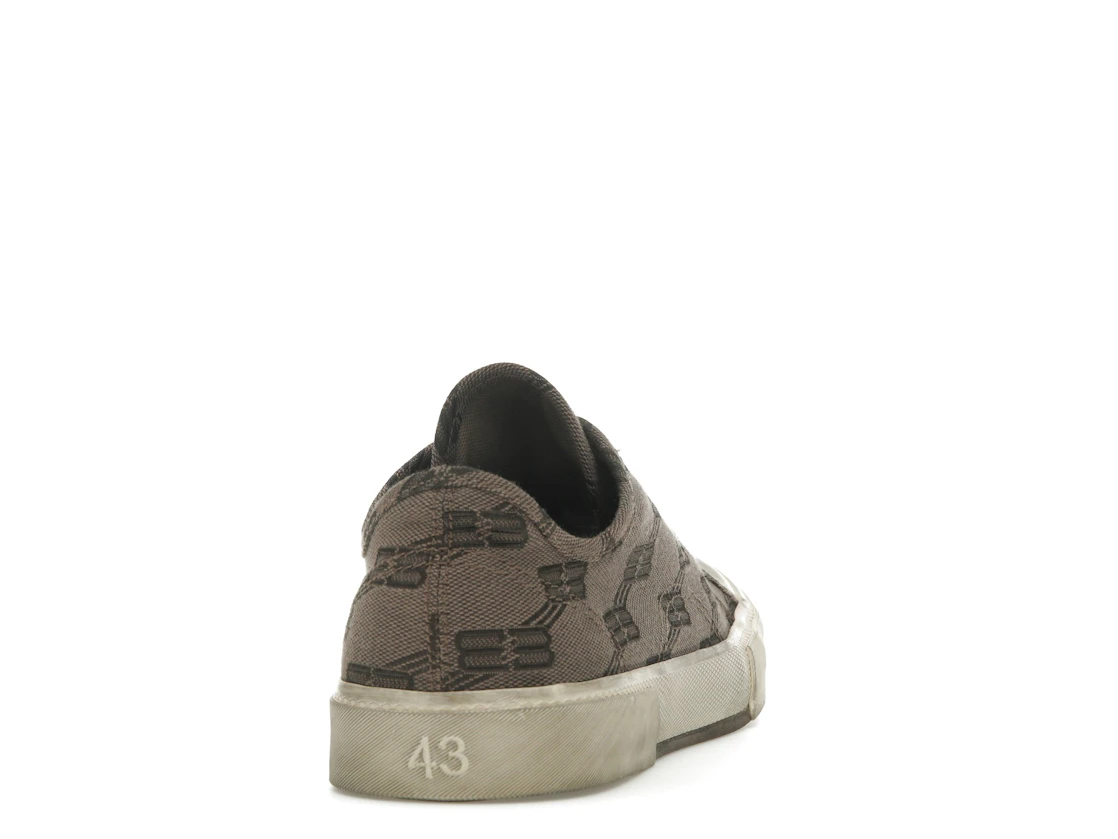 Vue 29 de Balenciaga Paris Low 'BB Monogram Dark Mink Grey