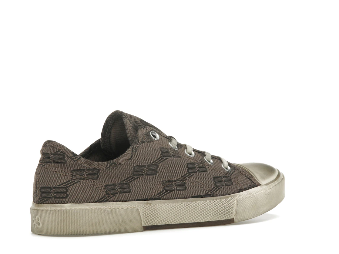Vue 33 de Balenciaga Paris Low 'BB Monogram Dark Mink Grey