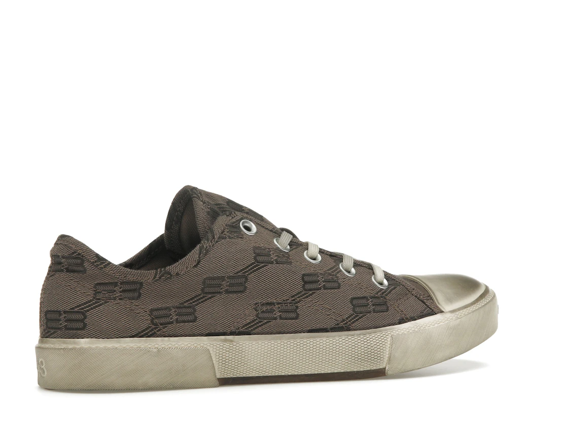 Vue 34 de Balenciaga Paris Low 'BB Monogram Dark Mink Grey