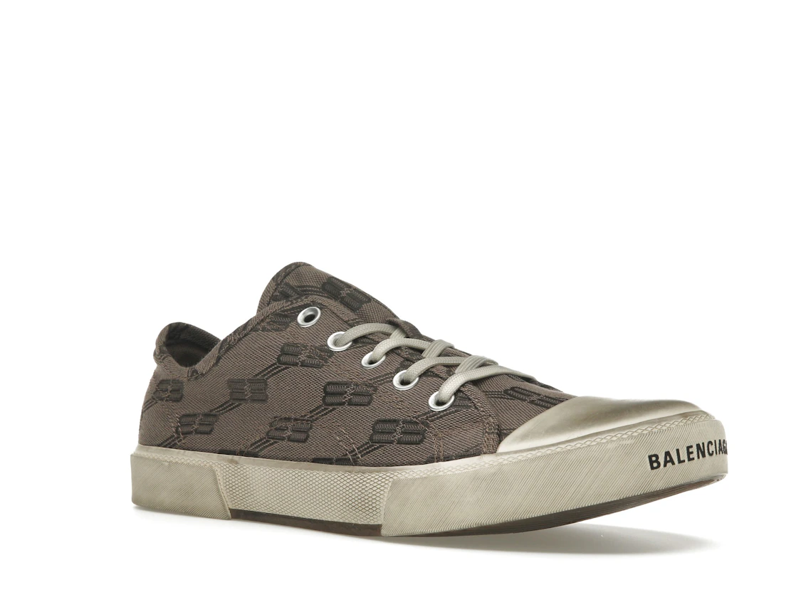 Vue 5 de Balenciaga Paris Low 'BB Monogram Dark Mink Grey
