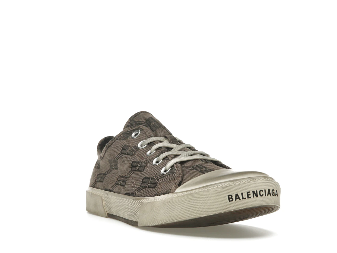 Vue 7 de Balenciaga Paris Low 'BB Monogram Dark Mink Grey