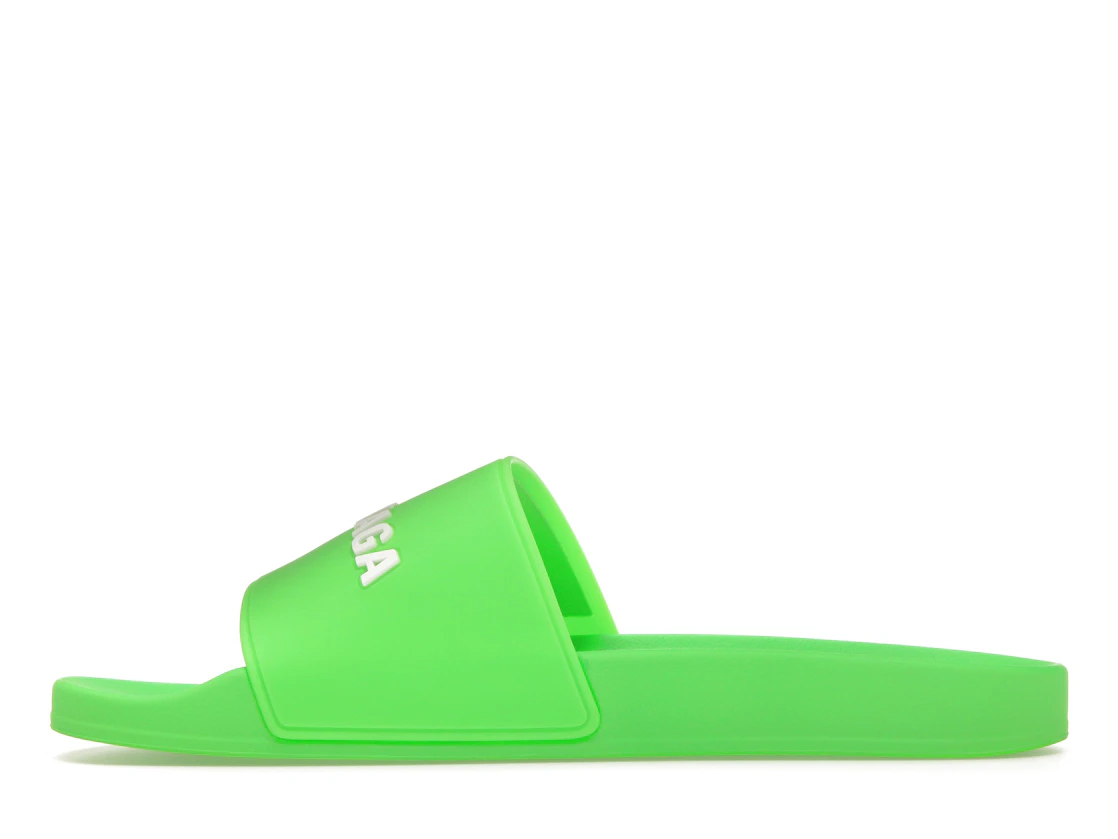 Vue 19 de Balenciaga Pool Slide Green White