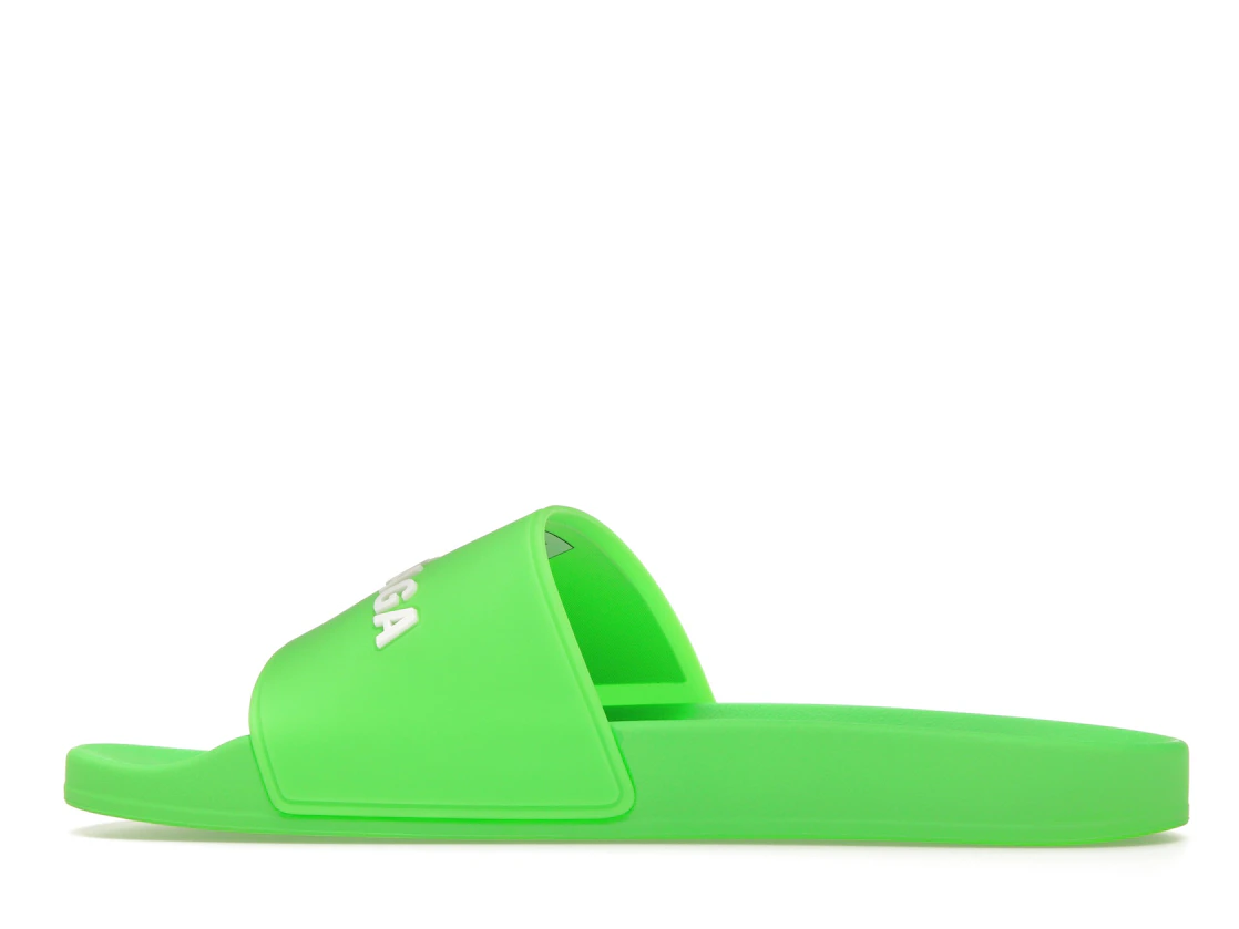 Vue 20 de Balenciaga Pool Slide Green White