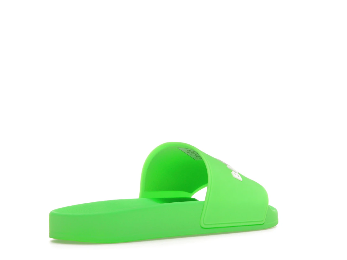 Vue 32 de Balenciaga Pool Slide Green White