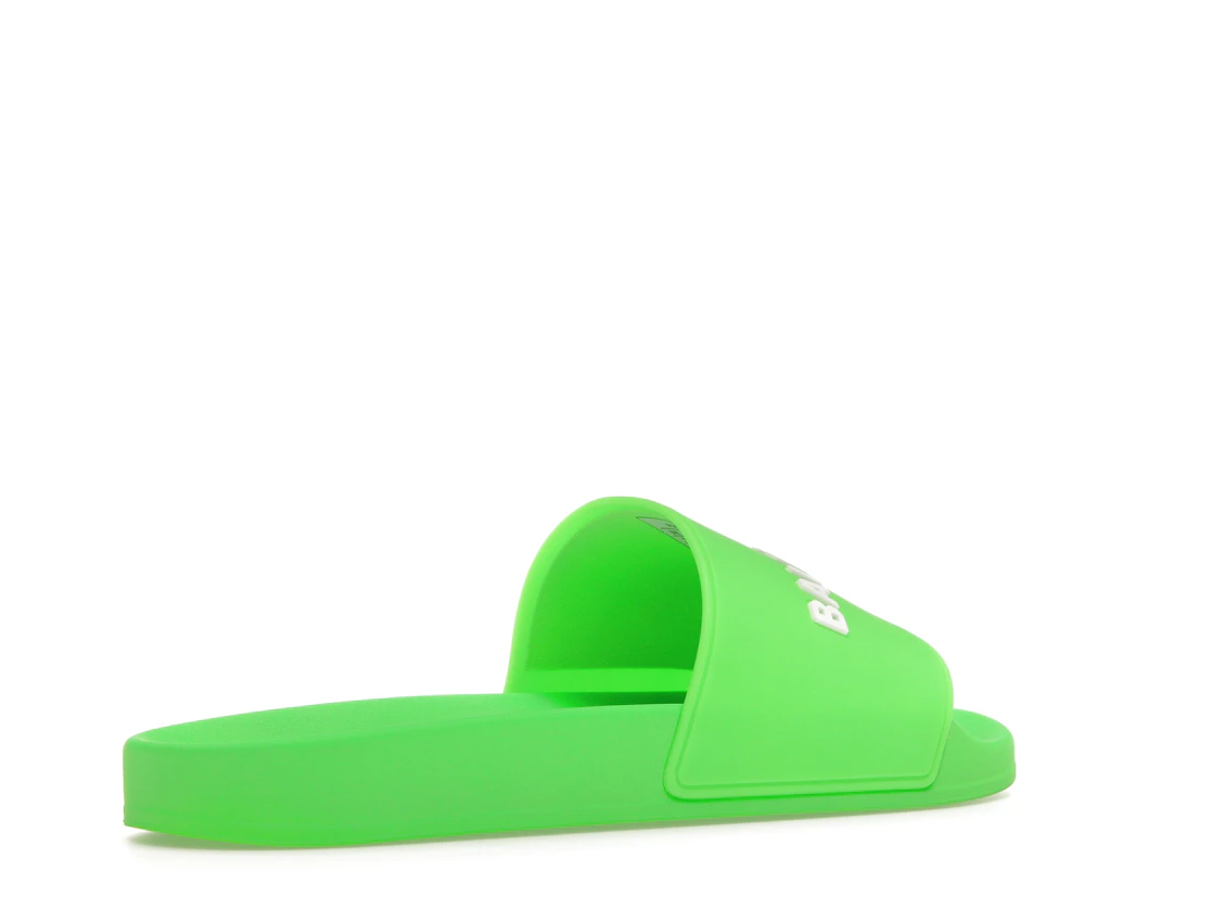 Vue 33 de Balenciaga Pool Slide Green White
