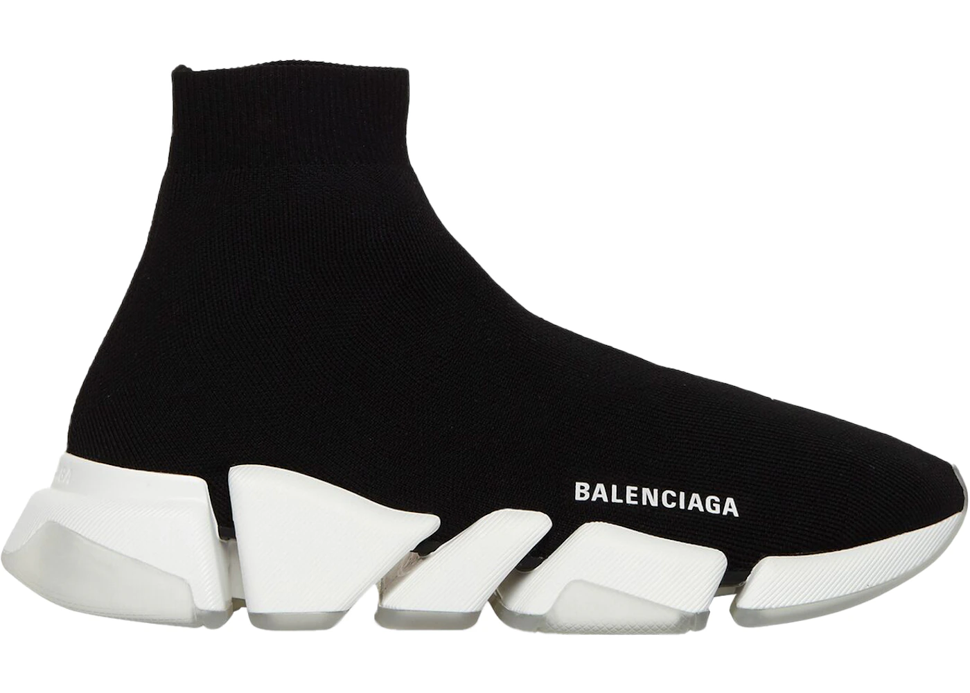 Balenciaga Speed 2.0 Black Transparent Sole 