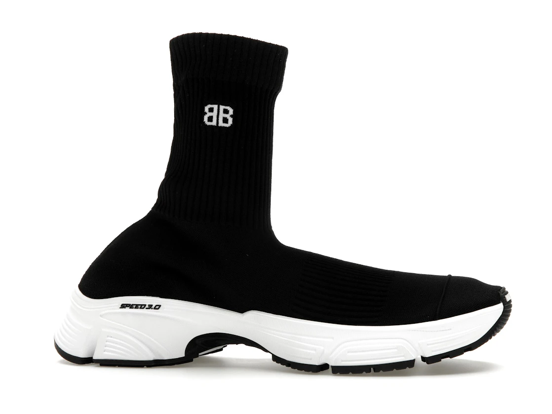 Vue 2 de Balenciaga Speed 3.0 Black White