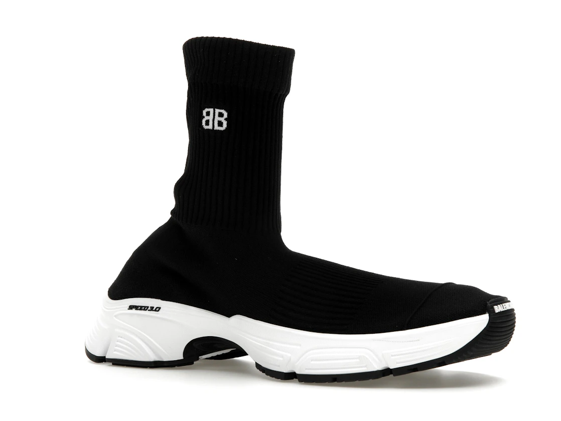 Vue 4 de Balenciaga Speed 3.0 Black White