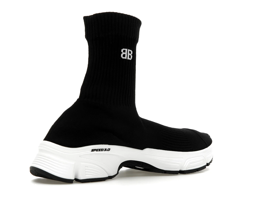 Vue 33 de Balenciaga Speed 3.0 Black White