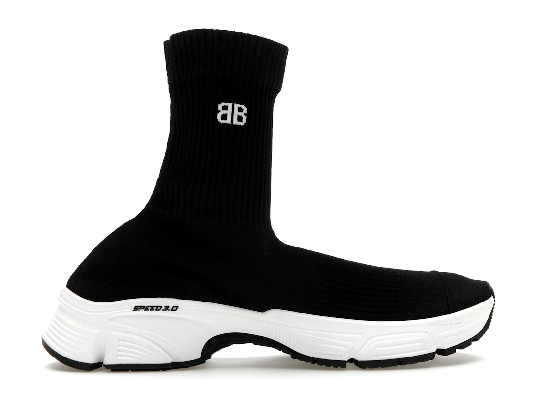 Vue 36 de Balenciaga Speed 3.0 Black White