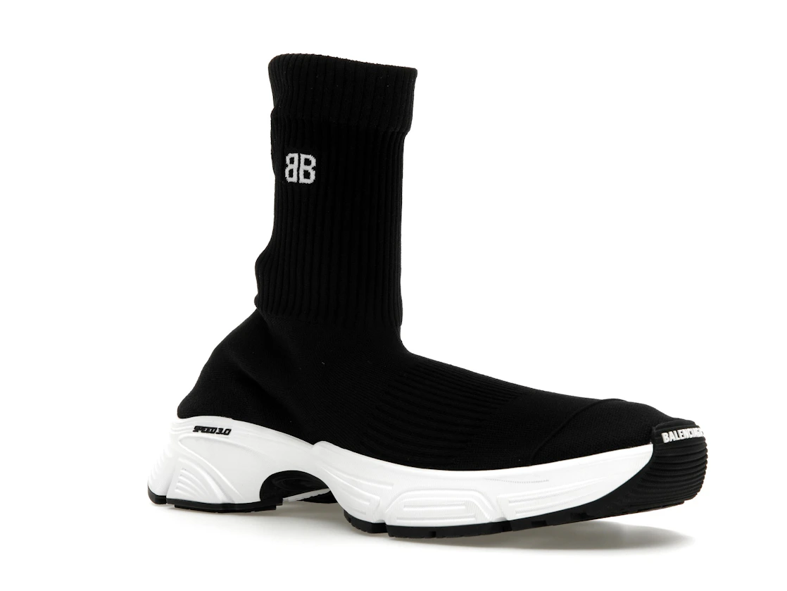 Vue 5 de Balenciaga Speed 3.0 Black White
