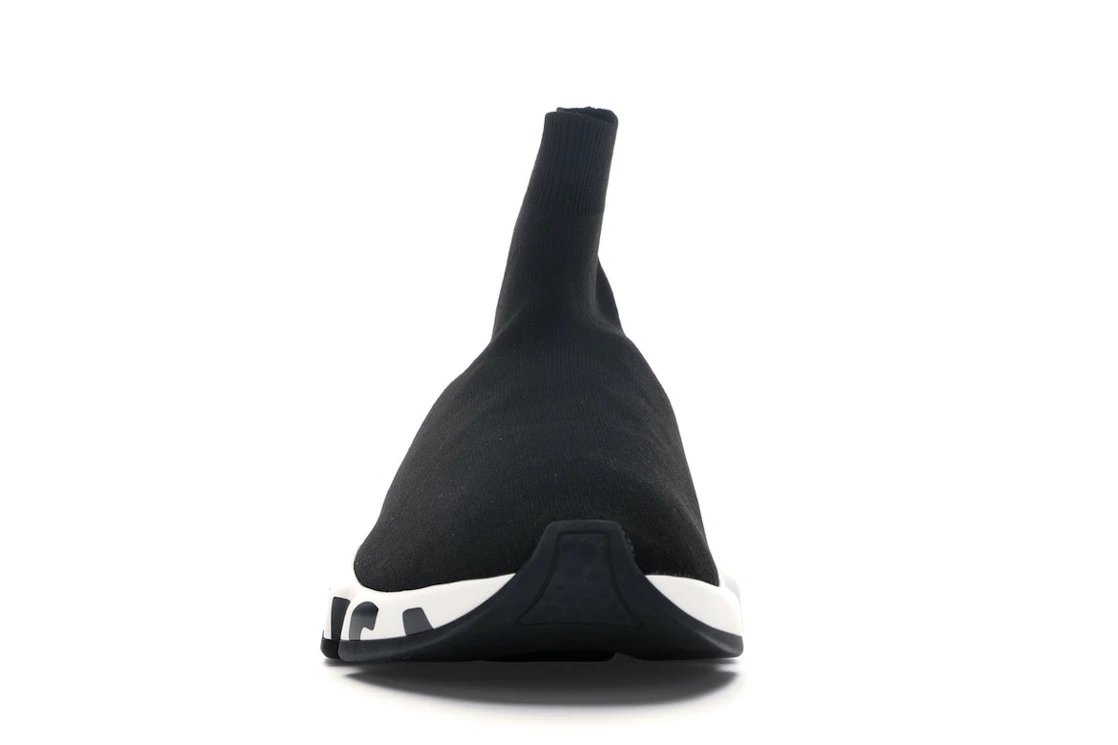 Vue 10 de Balenciaga Speed Graffiti Trainers Black White