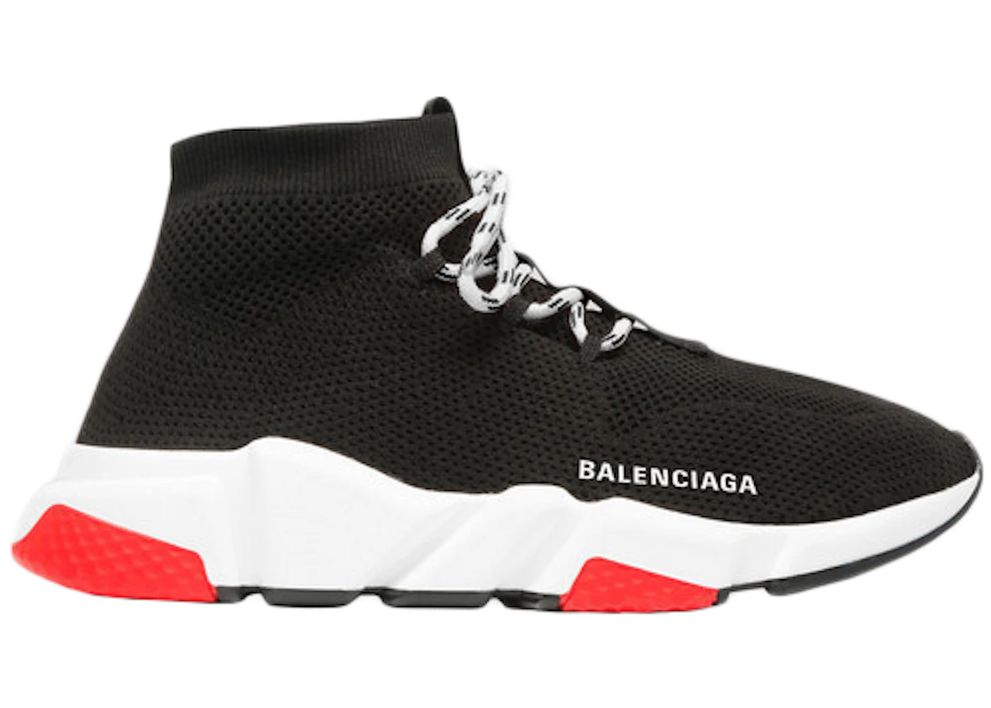 Balenciaga Speed Lace Up Red Sole 