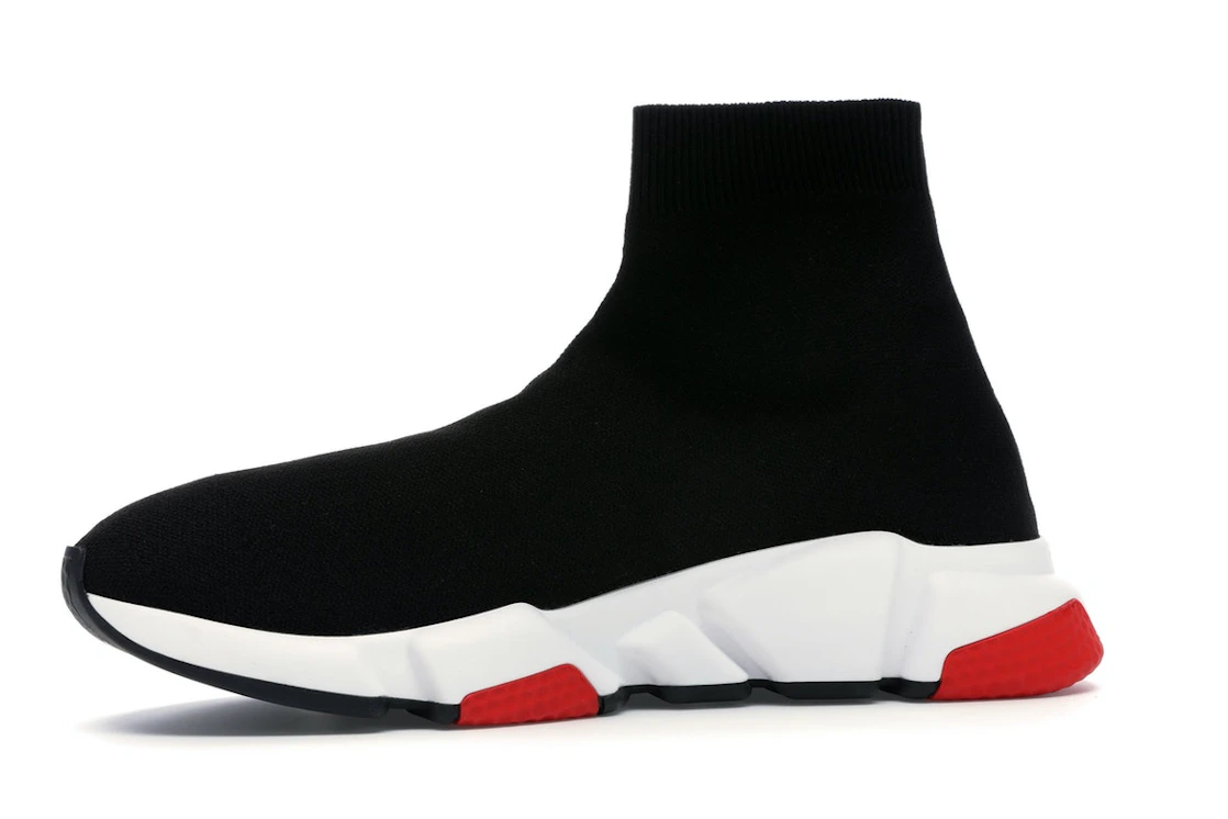 Vue 17 de Balenciaga Speed Trainer Black Red