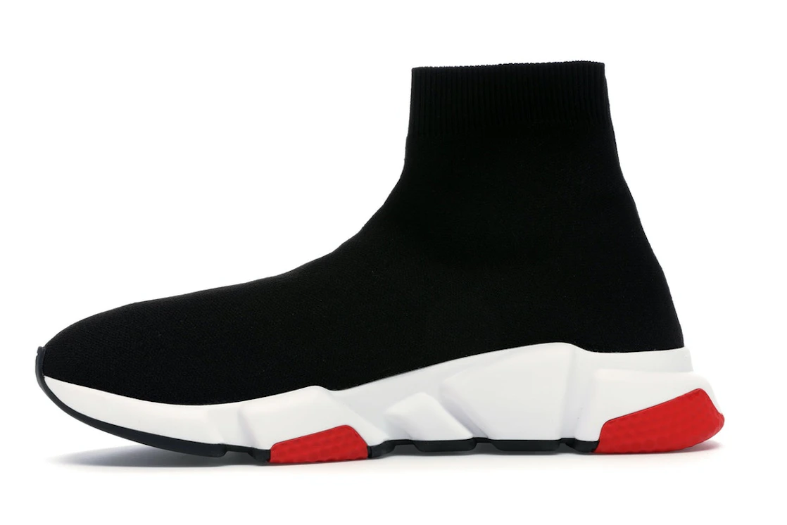 Vue 18 de Balenciaga Speed Trainer Black Red