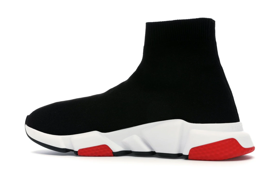Vue 21 de Balenciaga Speed Trainer Black Red