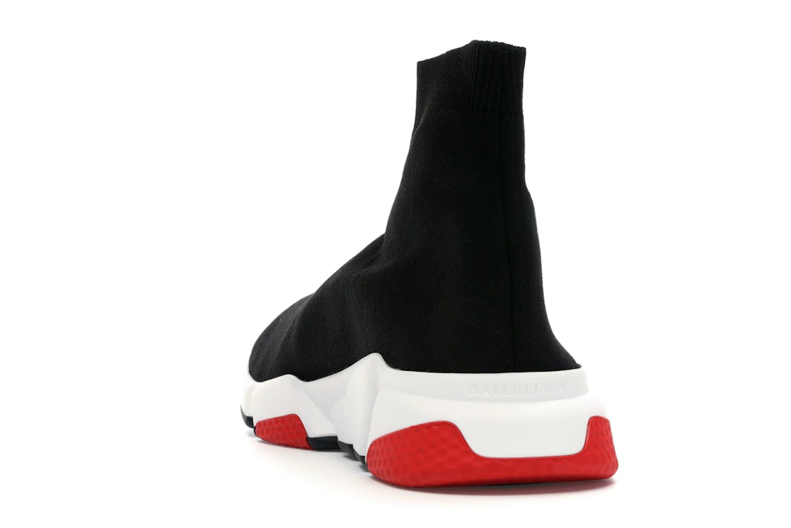 Vue 26 de Balenciaga Speed Trainer Black Red