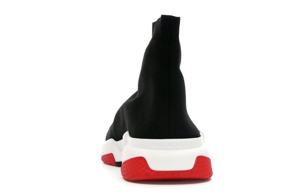 Vue 27 de Balenciaga Speed Trainer Black Red
