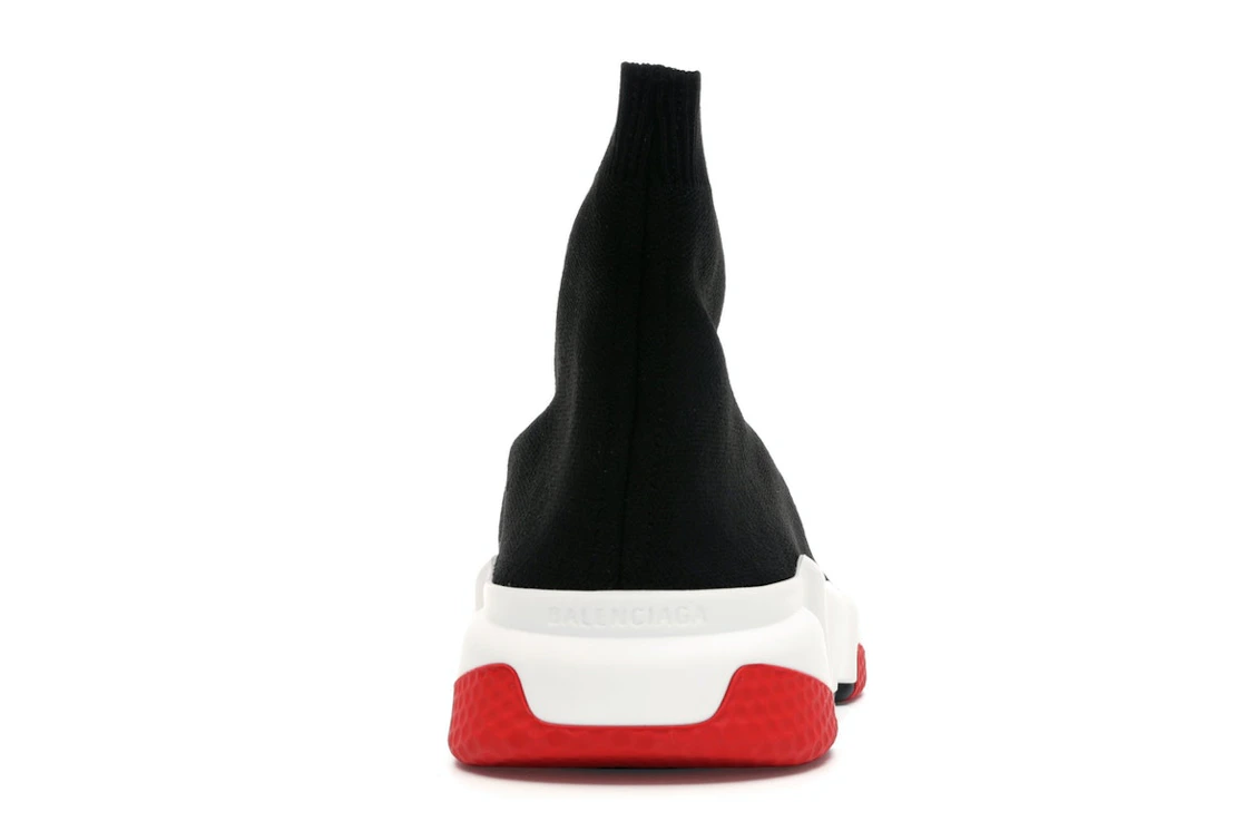 Vue 28 de Balenciaga Speed Trainer Black Red