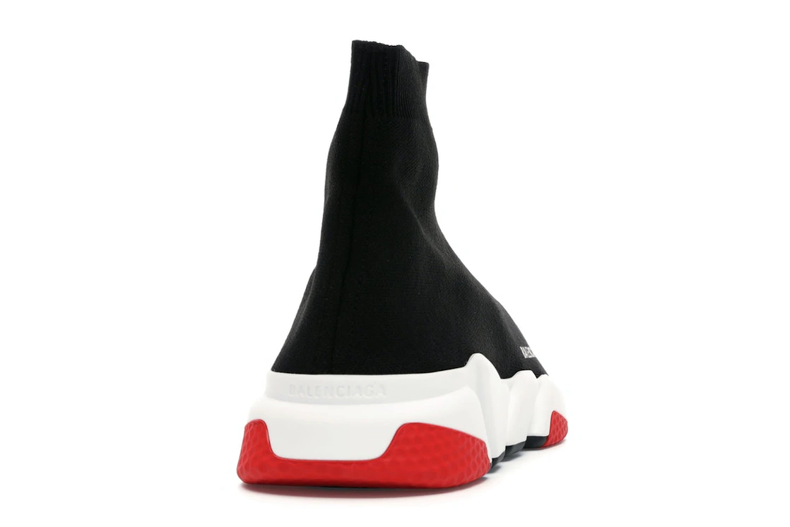 Vue 29 de Balenciaga Speed Trainer Black Red