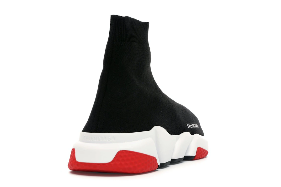 Vue 30 de Balenciaga Speed Trainer Black Red