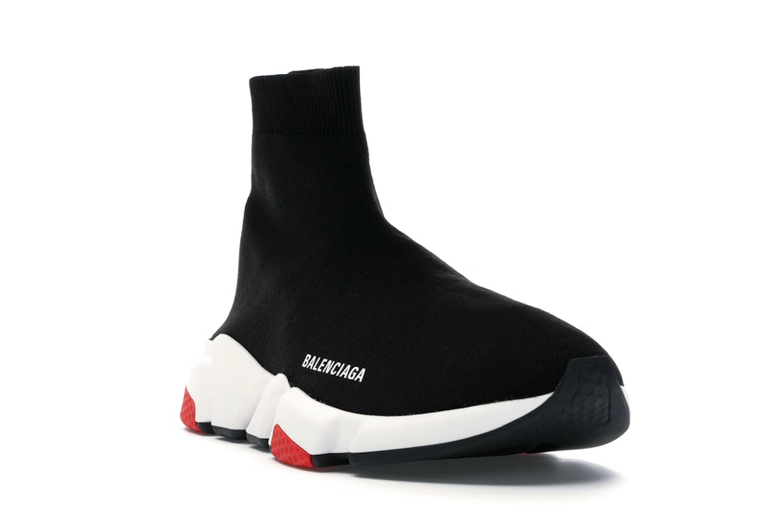 Vue 7 de Balenciaga Speed Trainer Black Red