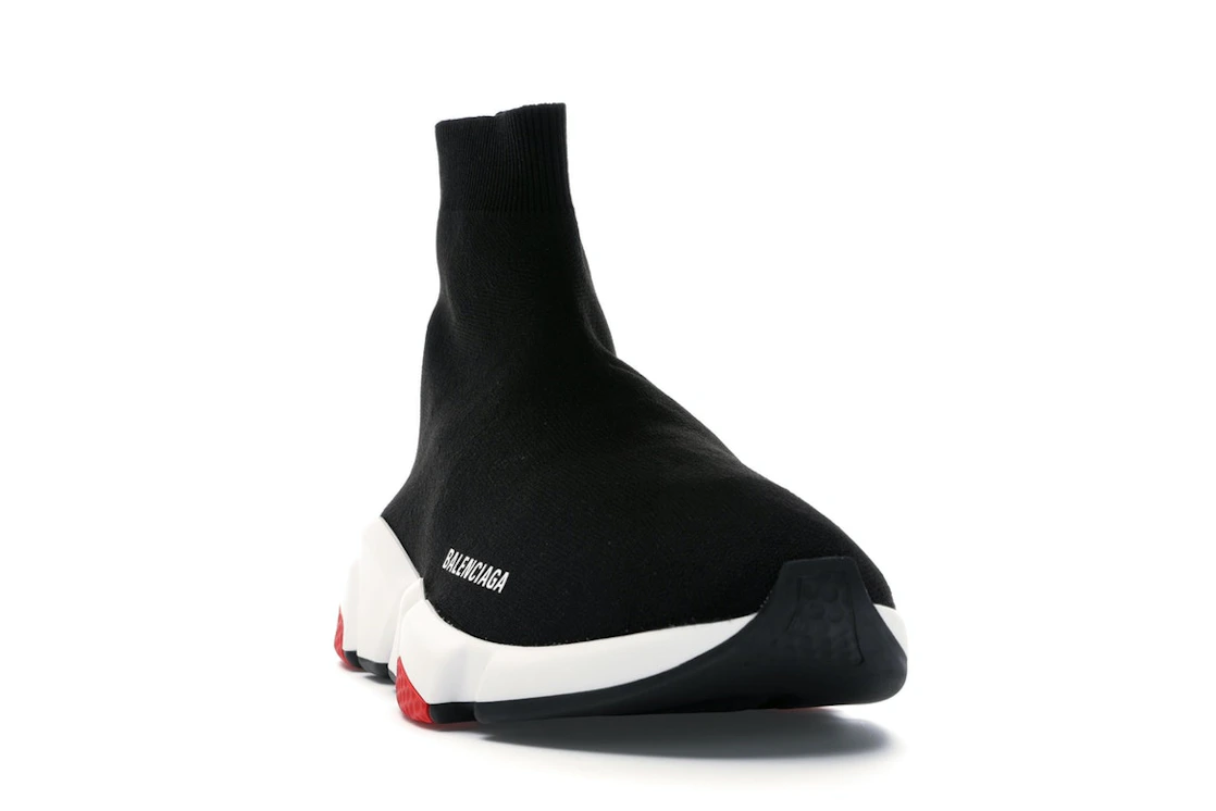 Vue 8 de Balenciaga Speed Trainer Black Red