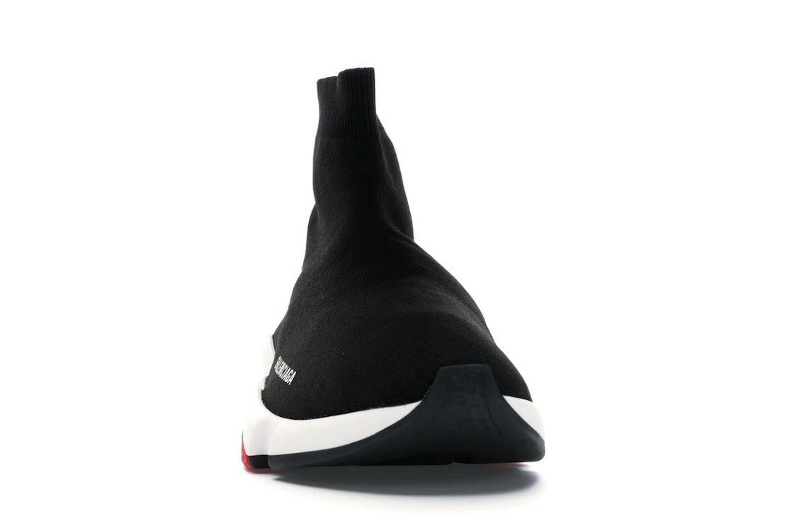 Vue 9 de Balenciaga Speed Trainer Black Red