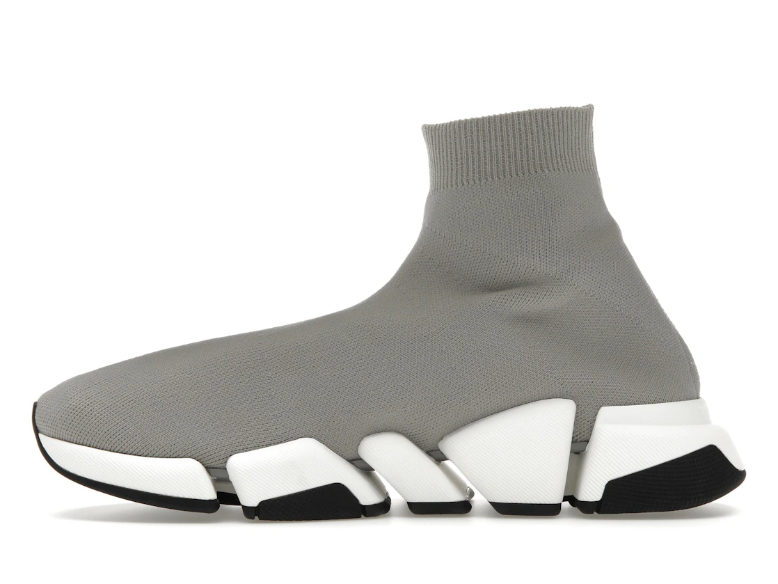 Vue 19 de Balenciaga Speed Trainer Grey White Black