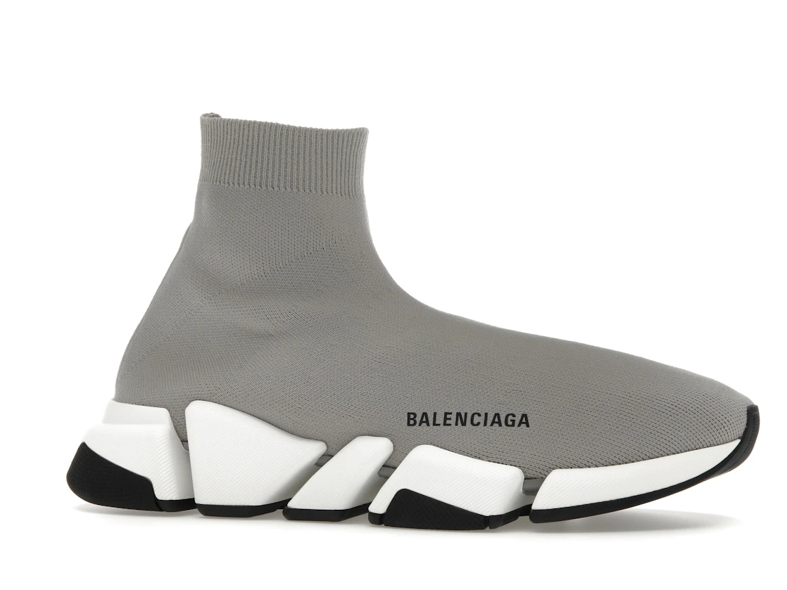 Vue 3 de Balenciaga Speed Trainer Grey White Black