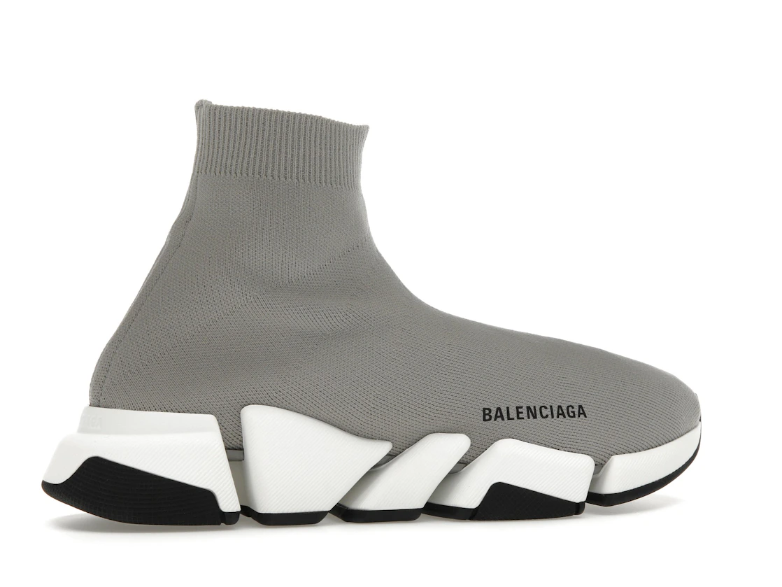 Vue 35 de Balenciaga Speed Trainer Grey White Black