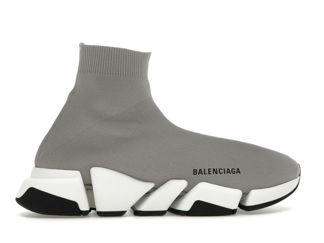 Vue 36 de Balenciaga Speed Trainer Grey White Black