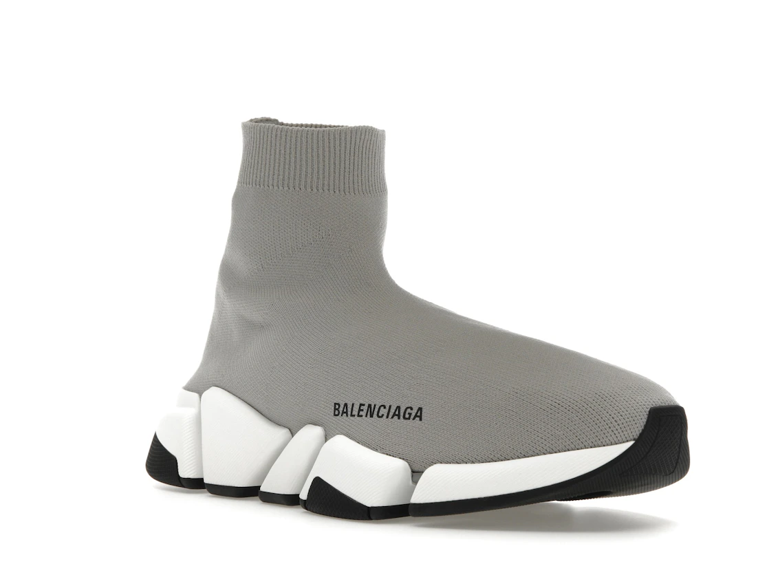 Vue 6 de Balenciaga Speed Trainer Grey White Black