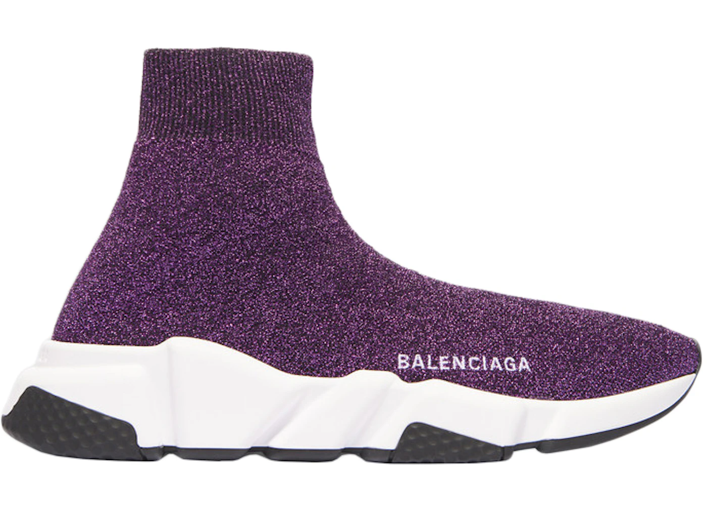 Balenciaga Speed Purple Lurex 