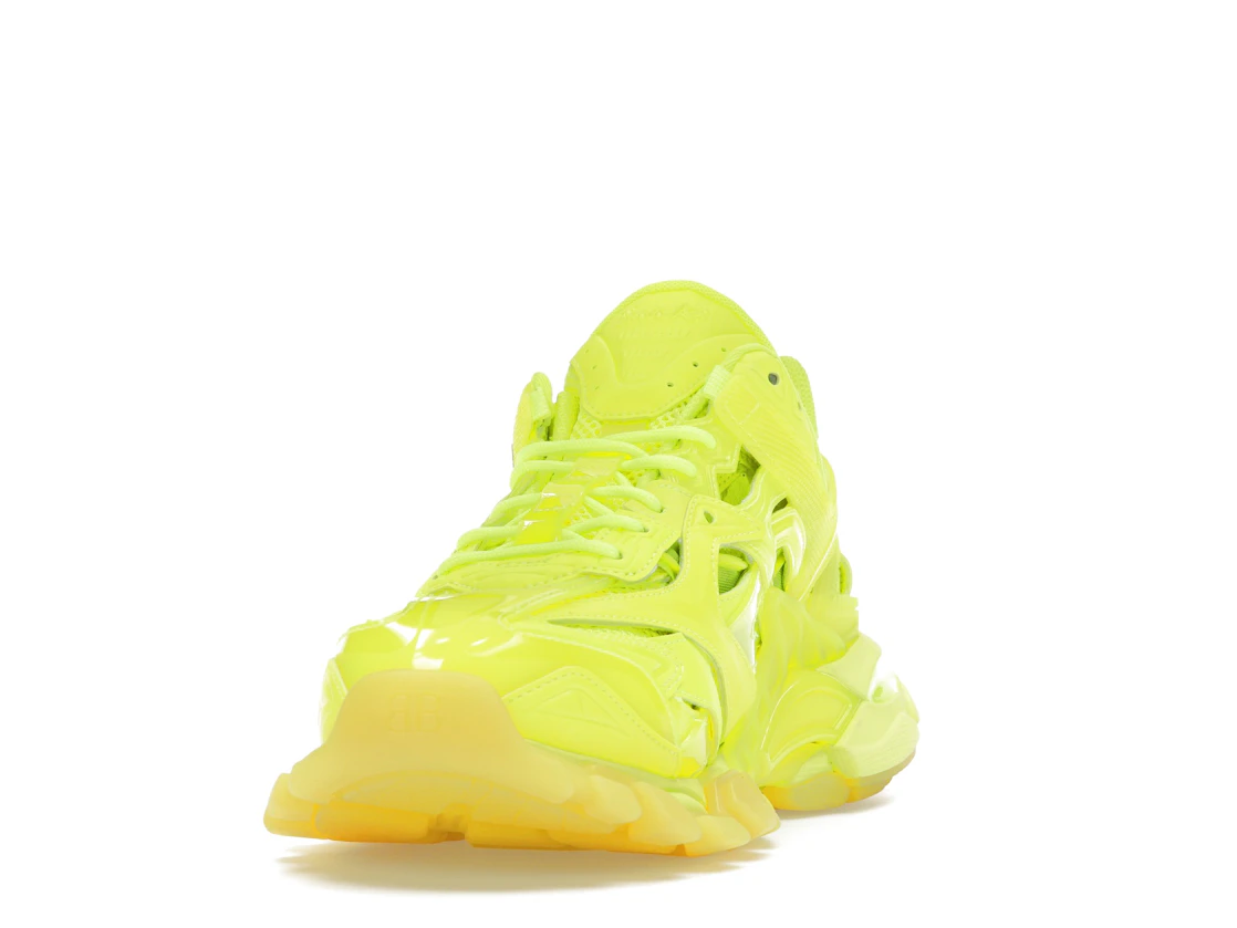 Vue 12 de Balenciaga Track 2 Clear Sole Fluo Yellow