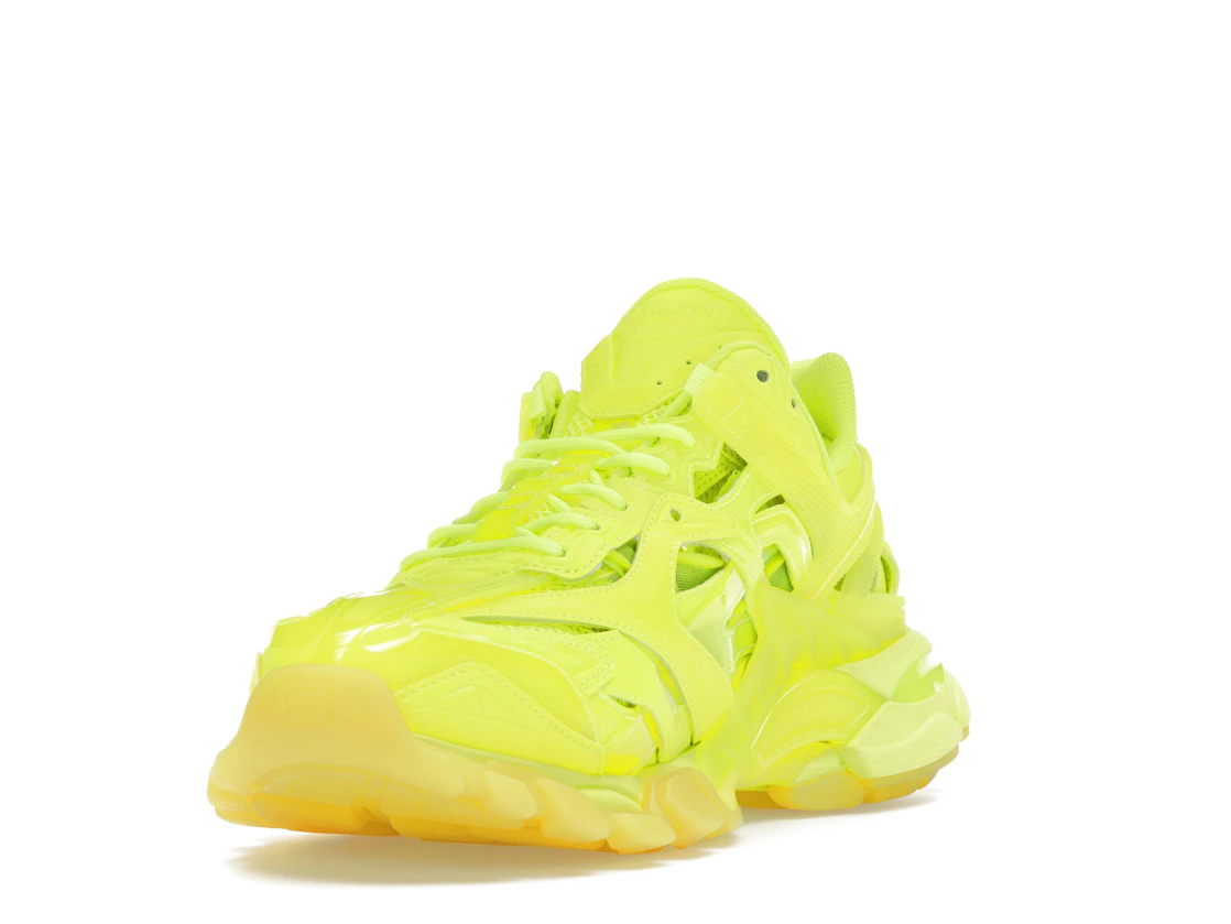 Vue 13 de Balenciaga Track 2 Clear Sole Fluo Yellow