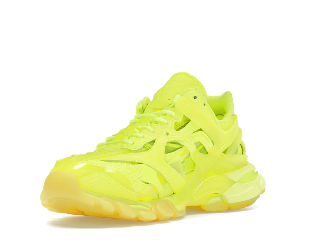 Vue 14 de Balenciaga Track 2 Clear Sole Fluo Yellow